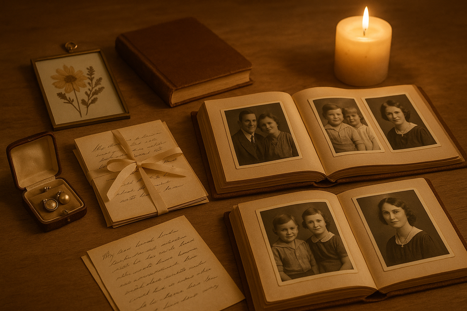 Quels souvenirs transmettre après un décès ? Objets, récits et héritage familial